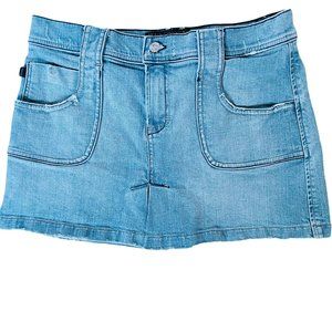 Juicy Couture Low Waist Y2K Denim Skirt